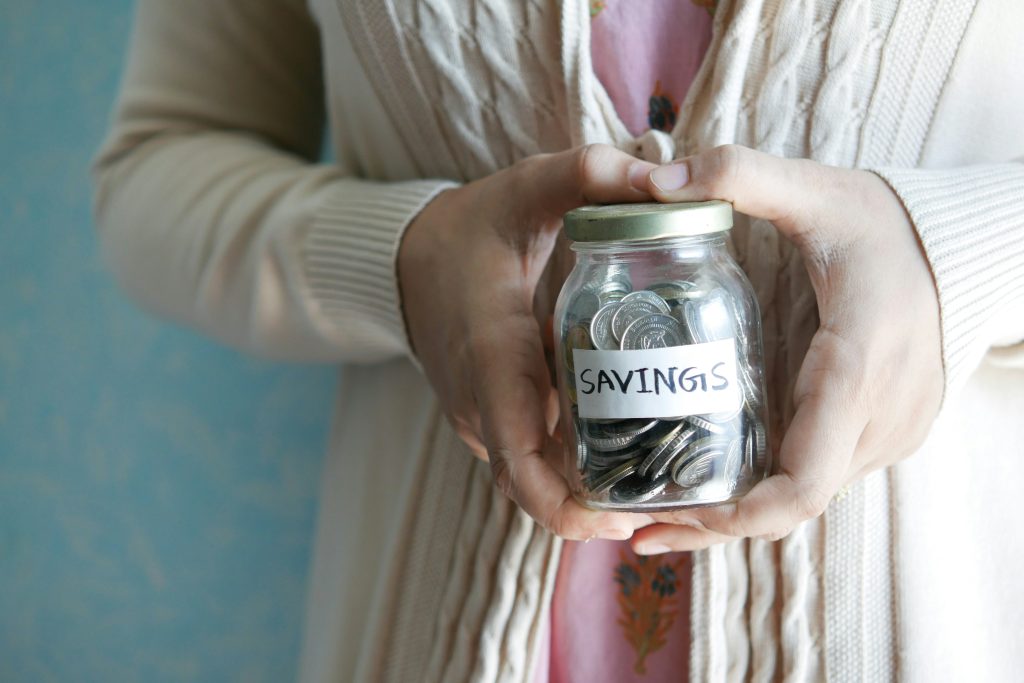 Saving money